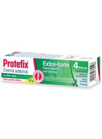 Protefix Cremă adezivă Extra Forte cu Aloe Vera